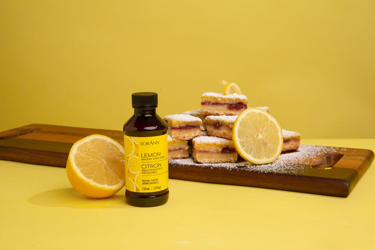 LorAnn Oils Variety Bakery Emulsion – 6 Flavors, 4 oz Bottles for Baking