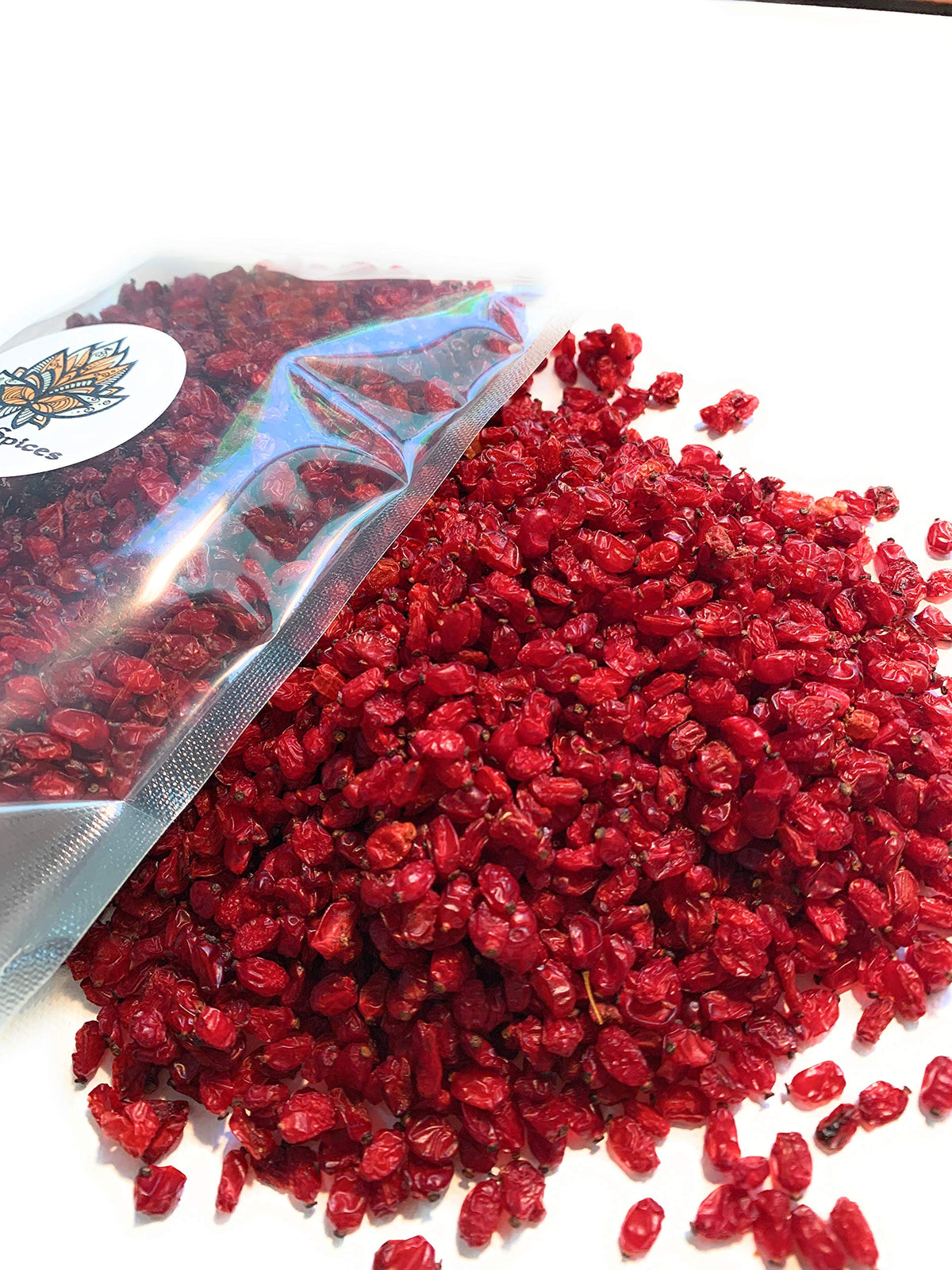 Lotus Spices Zereshk Barberries (Zereshk) – Authentic, Fresh & Non-GMO, 1 lb