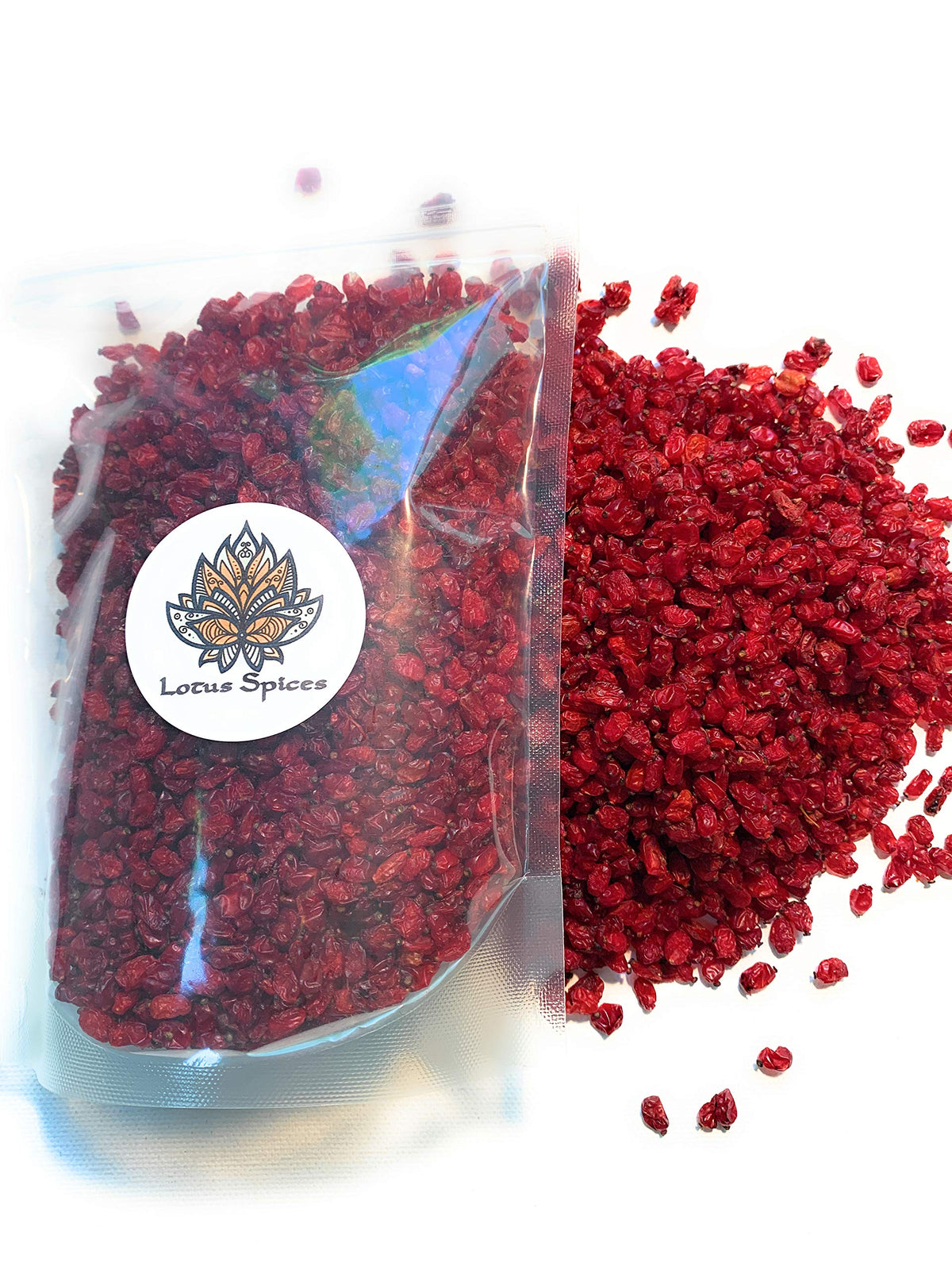 Lotus Spices Zereshk Barberries (Zereshk) – Authentic, Fresh & Non-GMO, 1 lb