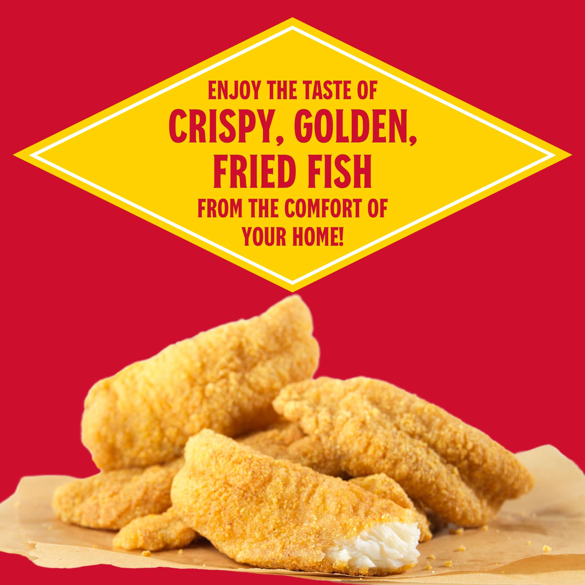 Louisiana Fish Fry Seasoned Fish Fry Mix – 1 Gallon Gift Set for Crispy Cajun Coating