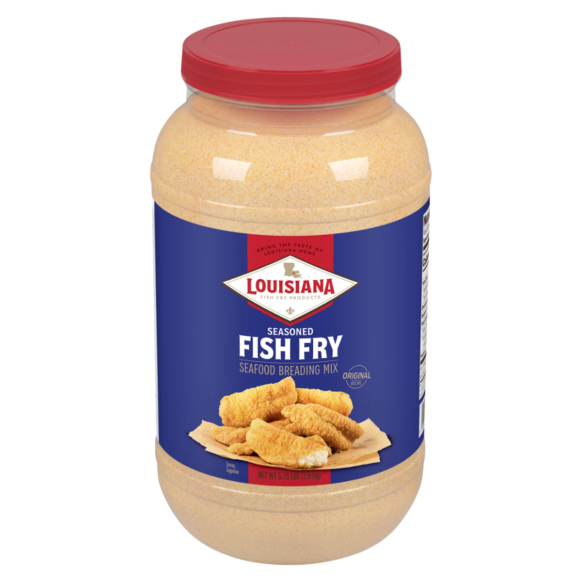 Louisiana Fish Fry Seasoned Fish Fry Mix – 1 Gallon Gift Set for Crispy Cajun Coating