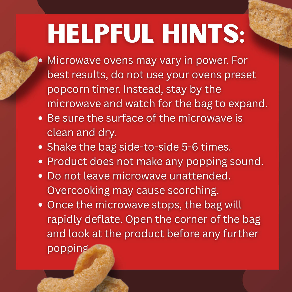 Lowrey's Bacon Curls Microwave Pork Rinds – Hot & Spicy (18-Pack)