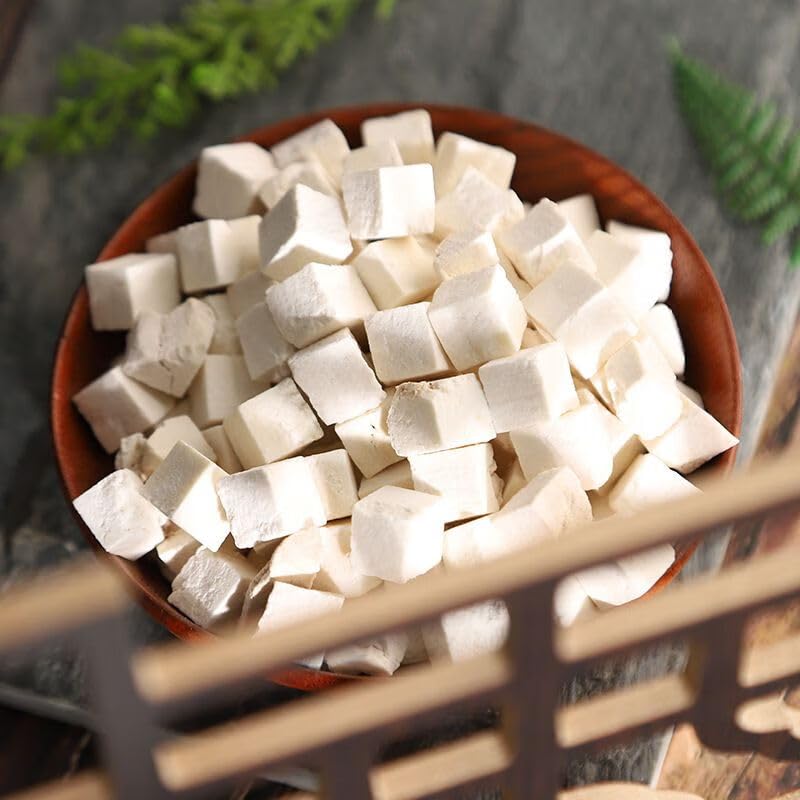 LUCENTIS Poria Cocos Fu Ling 14.1oz (400g) – Pure Herbal Ingredient for Beverages, Soups, Porridge & Baking – No Additives