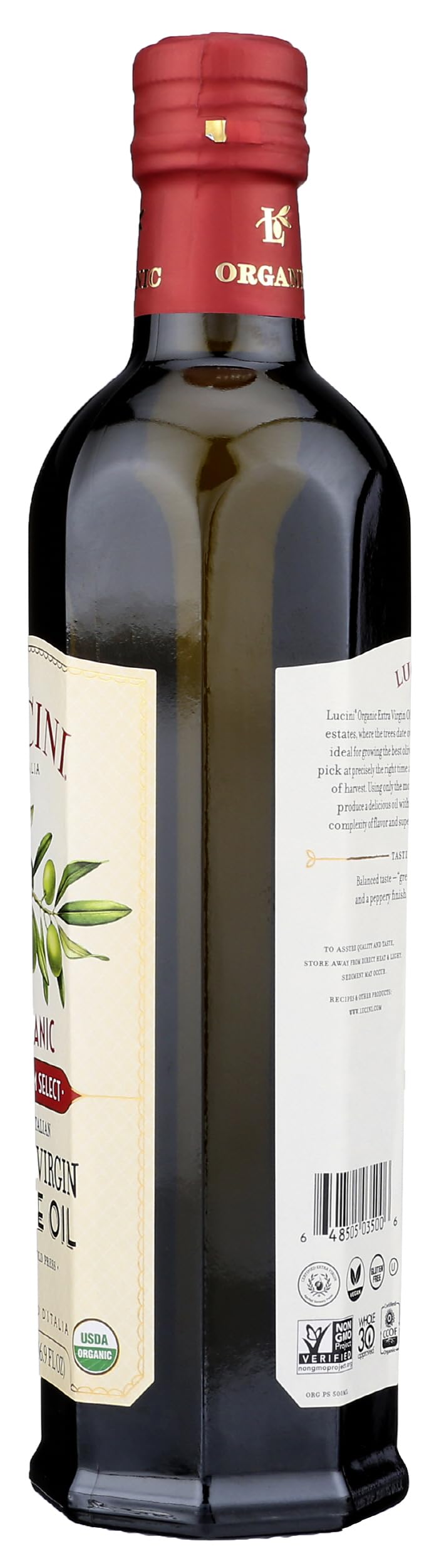 Lucini Extra Virgin Olive Oil Collection | Premium Select Organic 500 mL