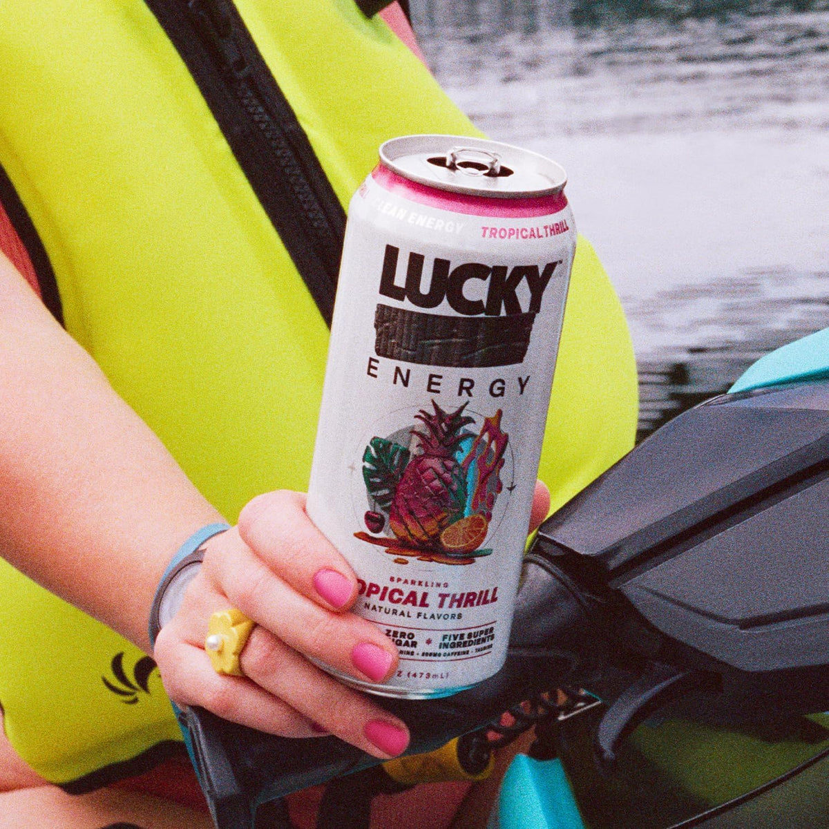 Lucky Energy Sugar-Free 16oz – 10-Can Variety Pack