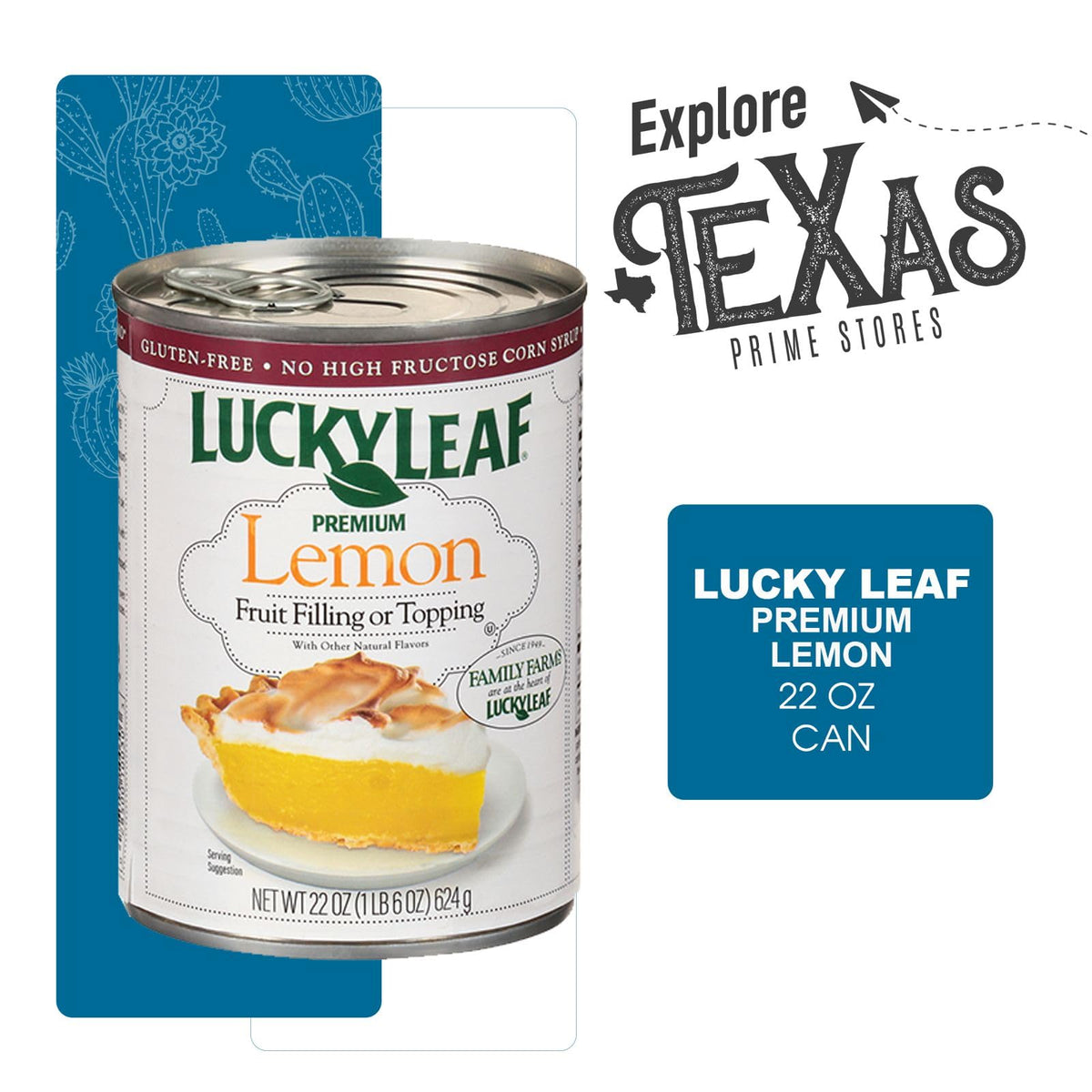 Lucky Leaf 4-Pack Premium Lemon Pie Filling Cans 22 oz + Lavinia Essentials Freebie