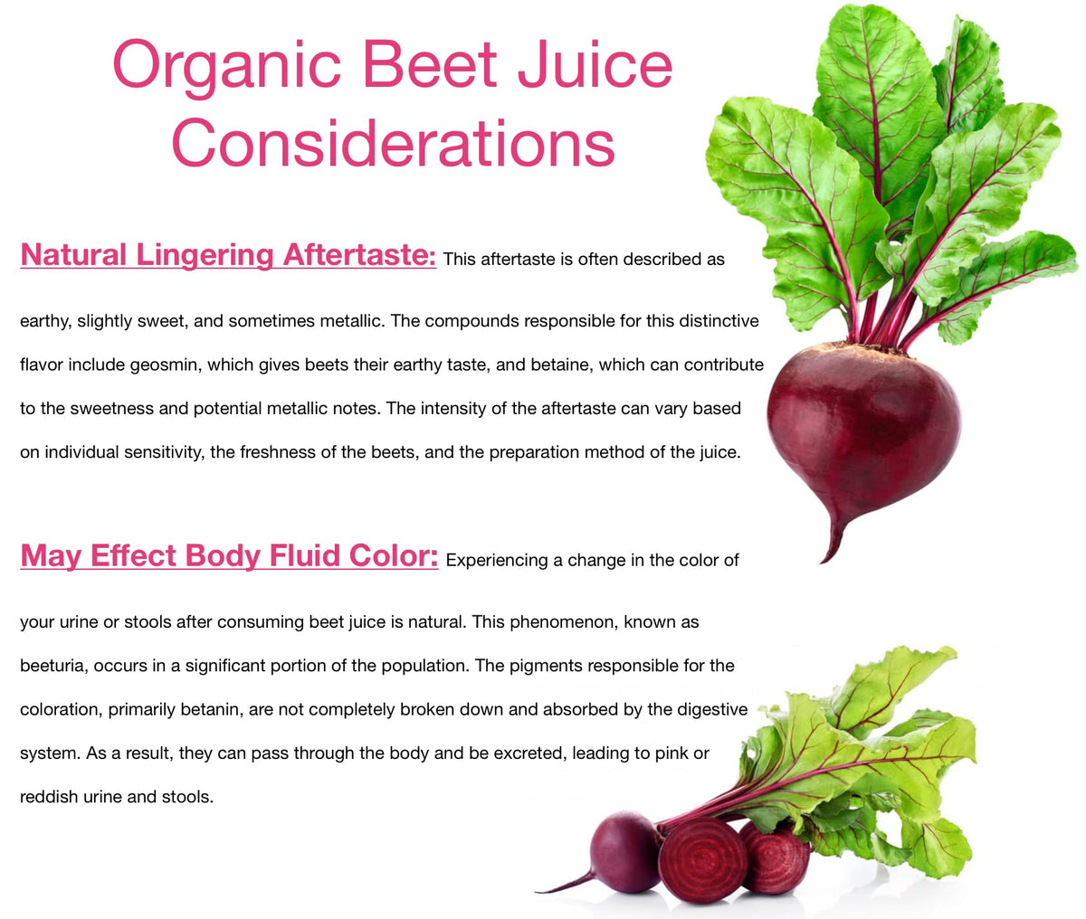 Lucy’s Organic Beet Juice – 34 oz Glass Bottle, Fresh Pressed & Pasteurized
