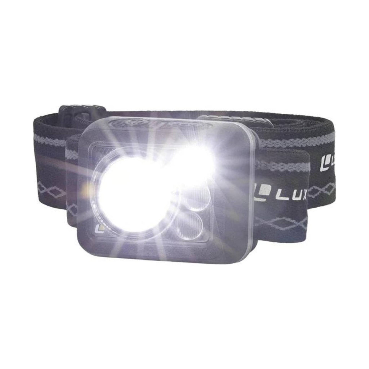 Luxpro LP738 Waterproof Multi-Color Ultralight LED Rechargeable Headlamp