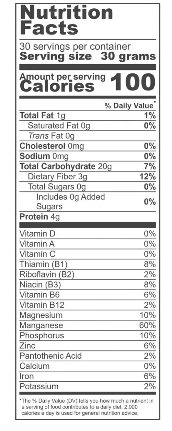 LuxProdX Sprouted Whole Wheat Flour 5lb – Organic, Non-GMO, Vegan, Kosher