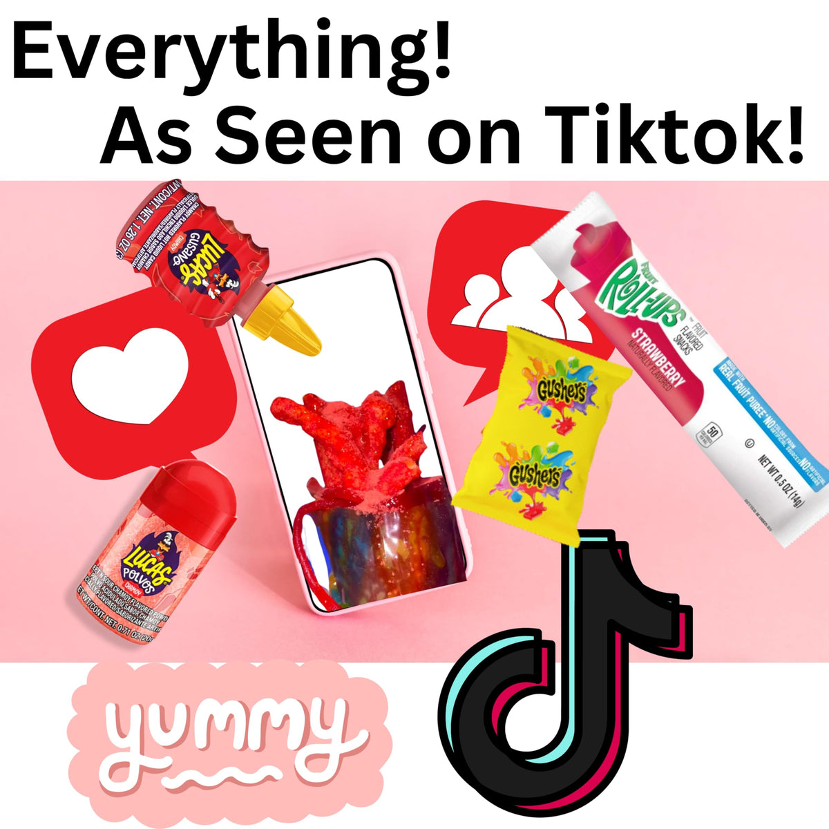 Ma Lit Candy: The Full TikTok Chamoy Pickle Kit with Candy – Big Tex Chamoy Pickle Kit