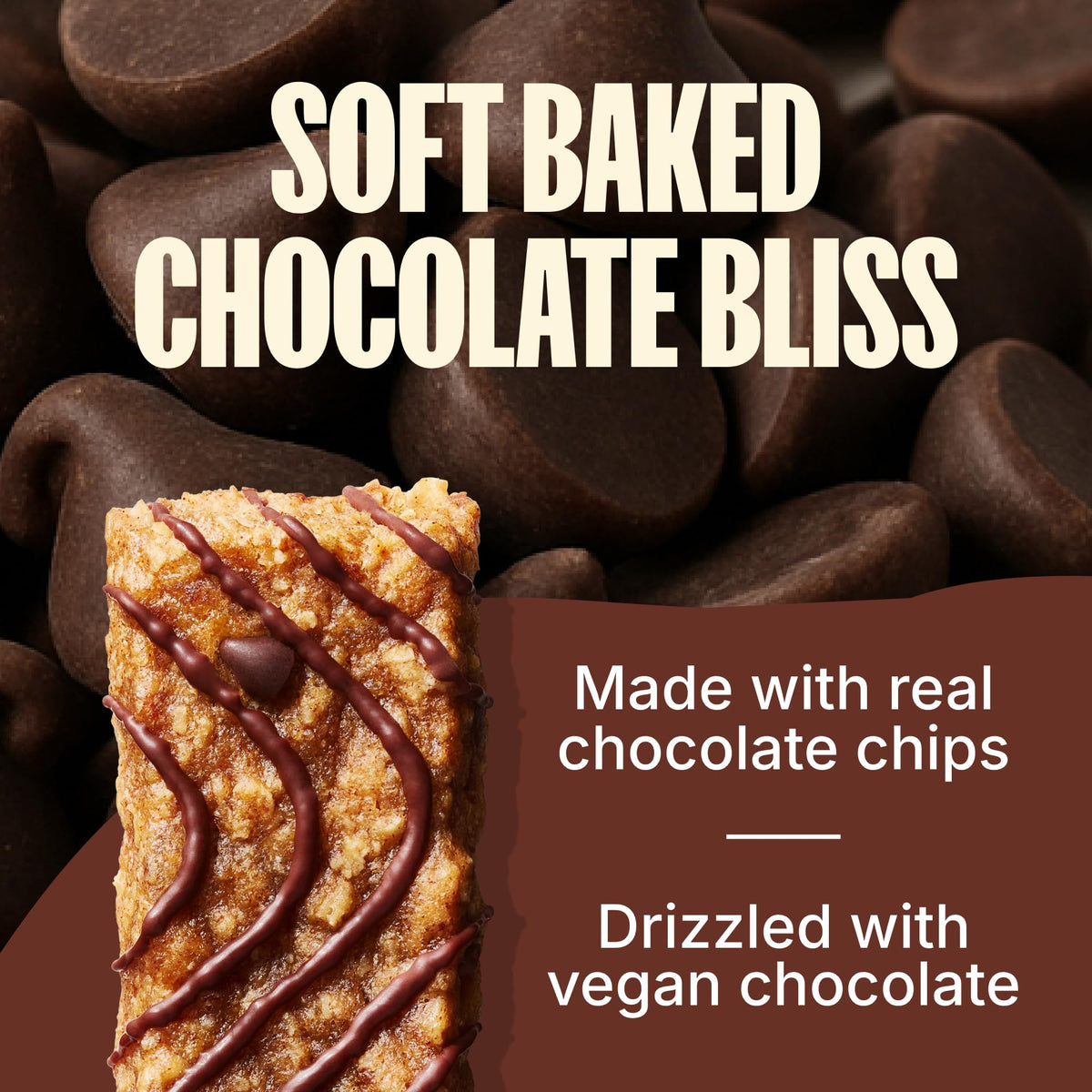 MadeGood Mornings Soft Baked Breakfast Bars – Chocolate Chip, Gluten Free, 30 Count