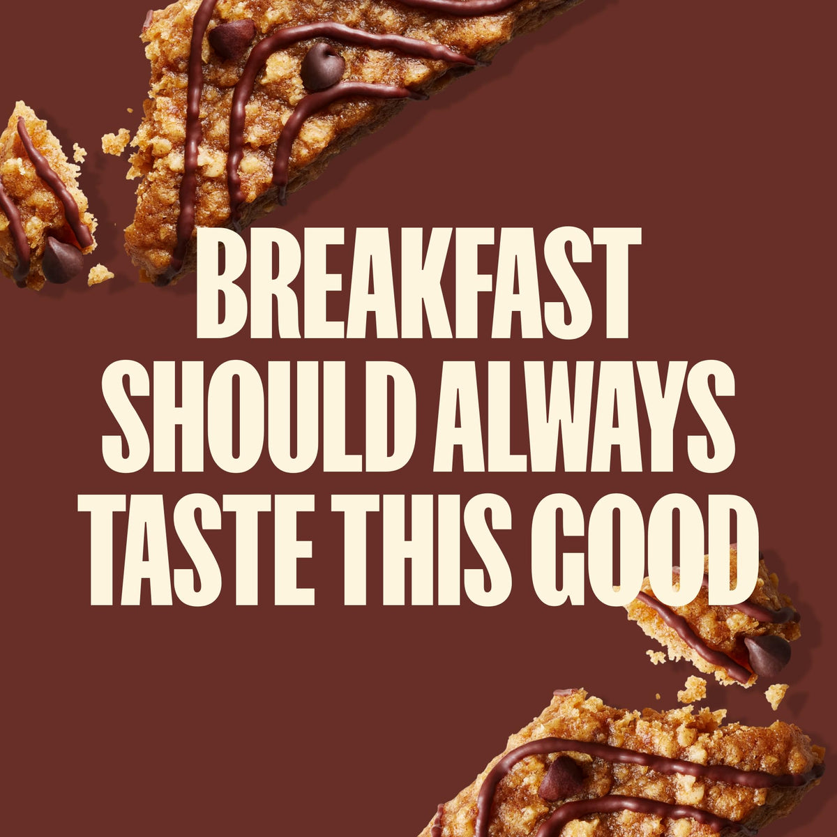 MadeGood Mornings Soft Baked Breakfast Bars – Chocolate Chip, Gluten Free, 30 Count