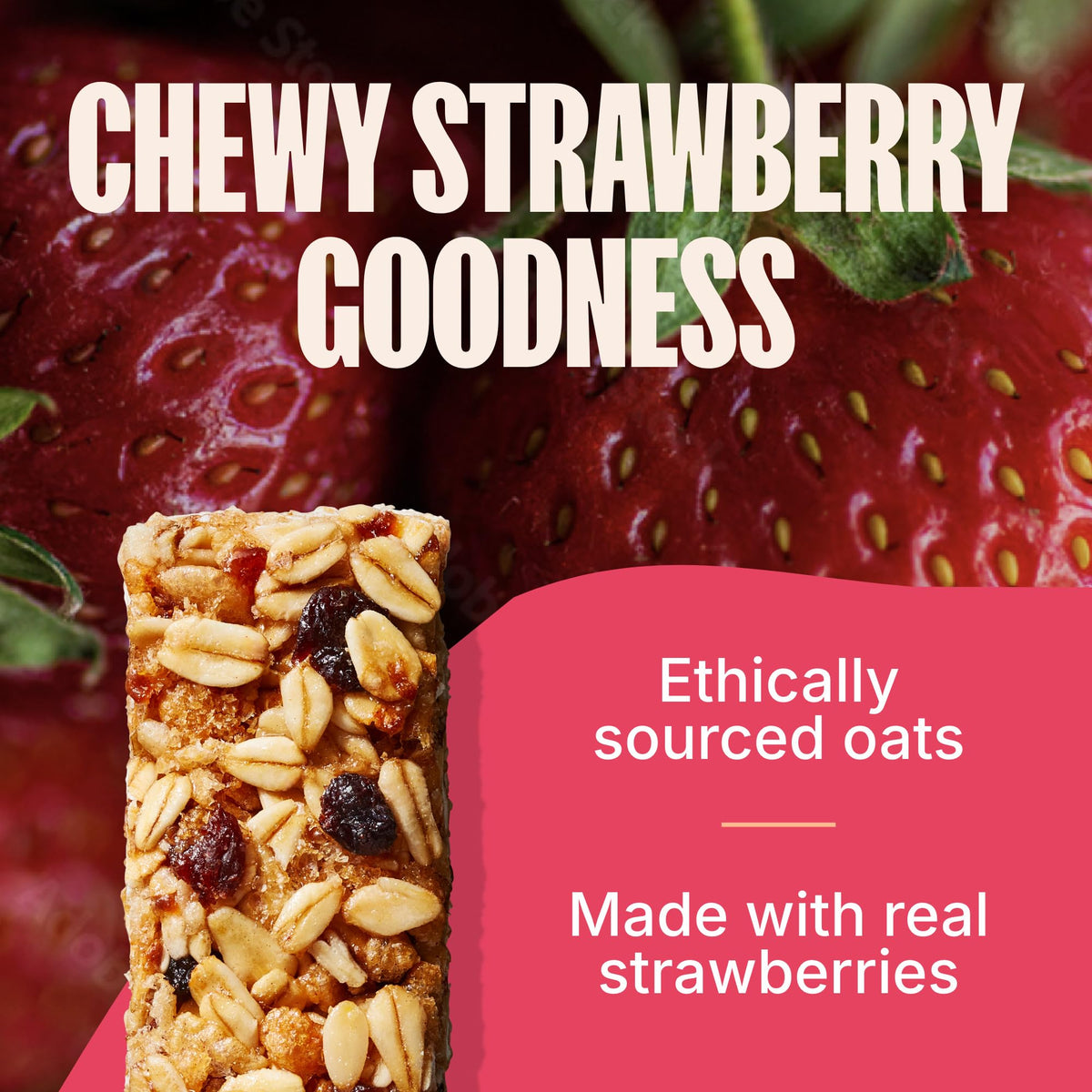 MadeGood Strawberry Granola Bars — Gluten-Free, Vegan, 36-Count