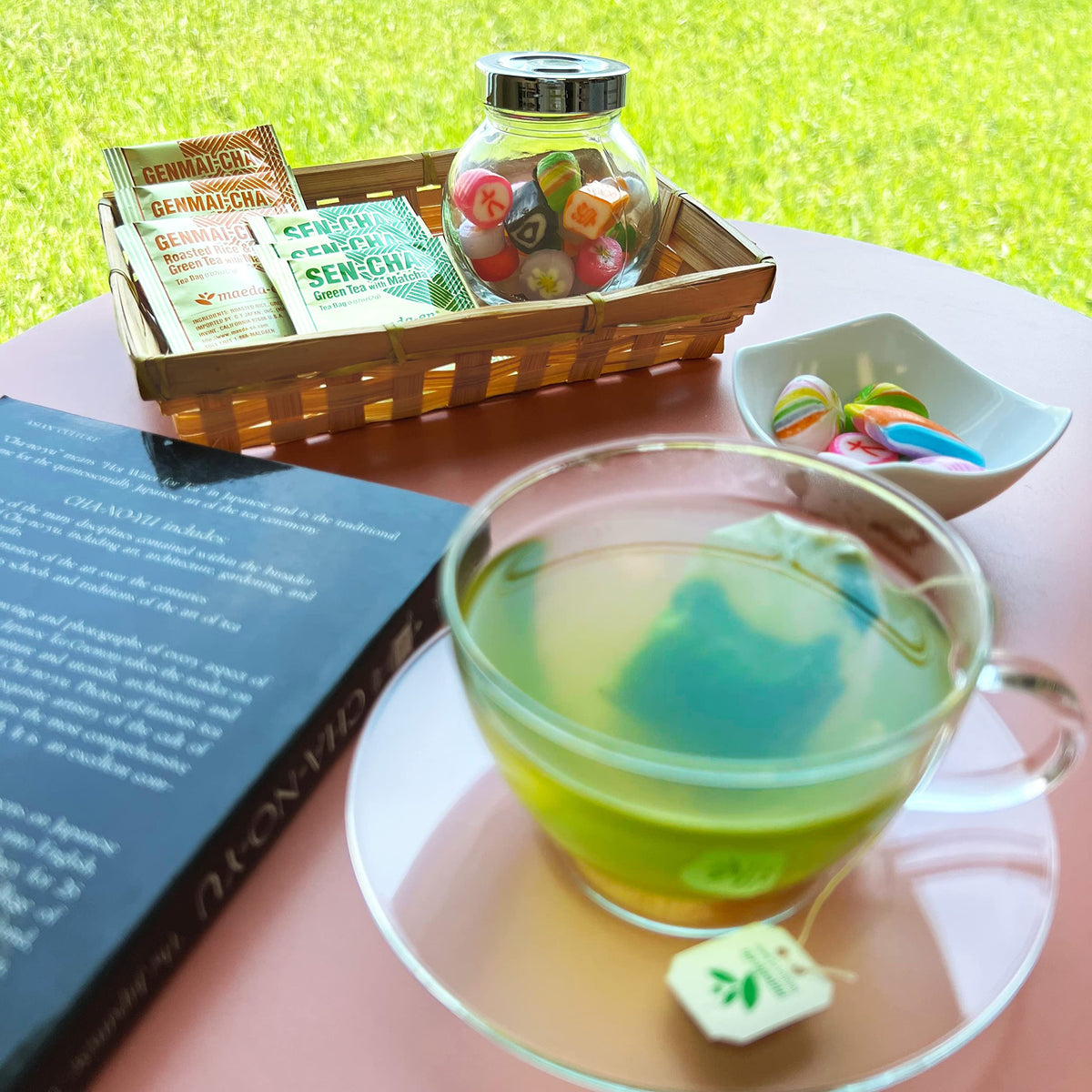 MAEDA-EN Sen-cha with Matcha Tea Bags – Japanese Green Tea, 100 Count