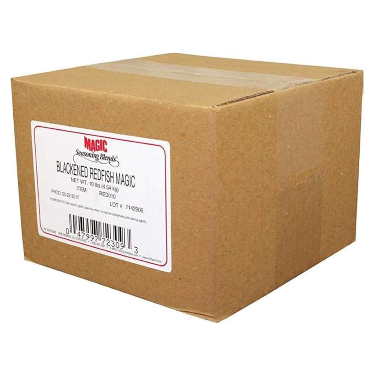 Magic Seasoning Blends Chef Paul Blackened Redfish Magic – Cajun Flavor, Gluten-Free, No MSG | 24 oz Canister