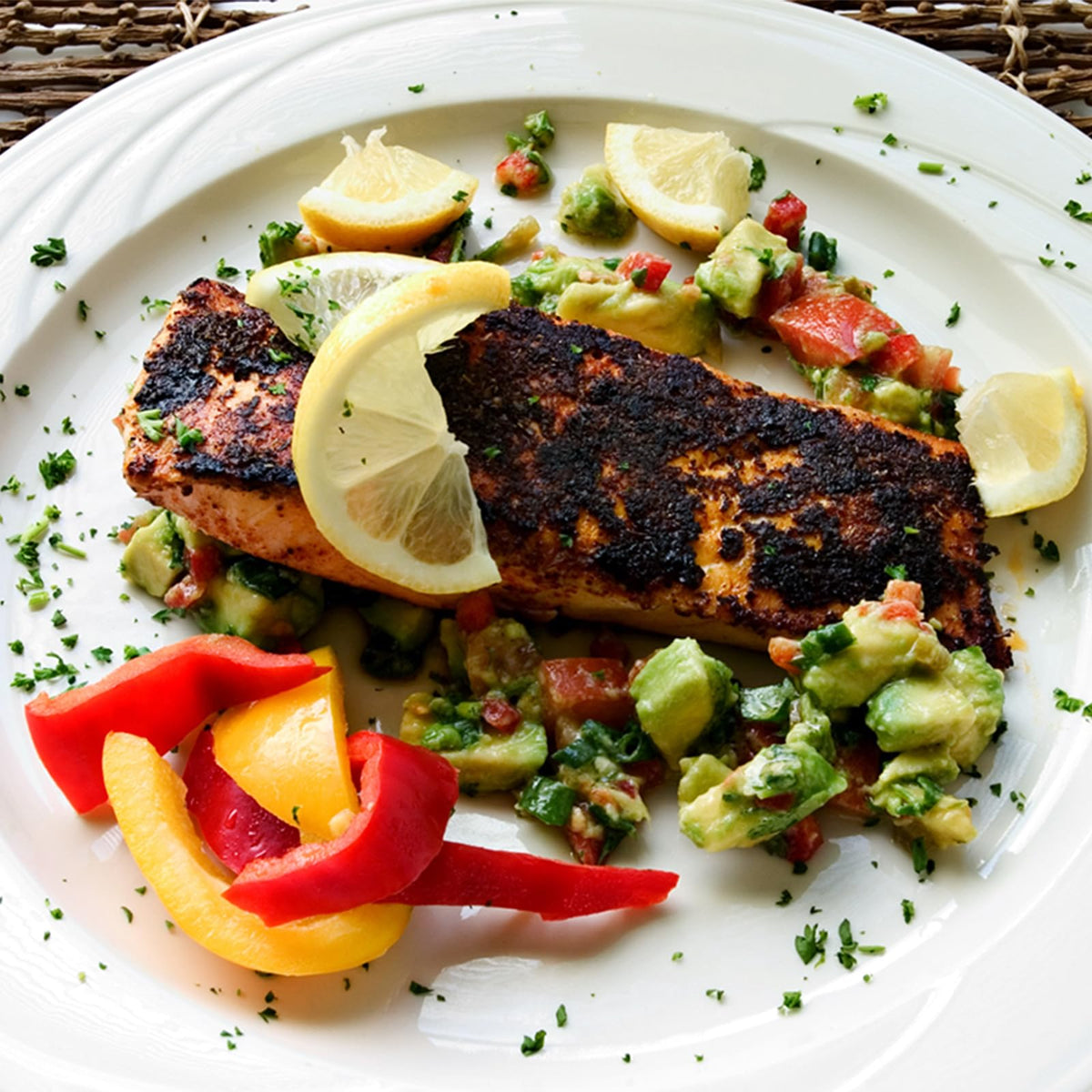 Magic Seasoning Blends Chef Paul Blackened Redfish Magic – Cajun Flavor, Gluten-Free, No MSG | 24 oz Canister