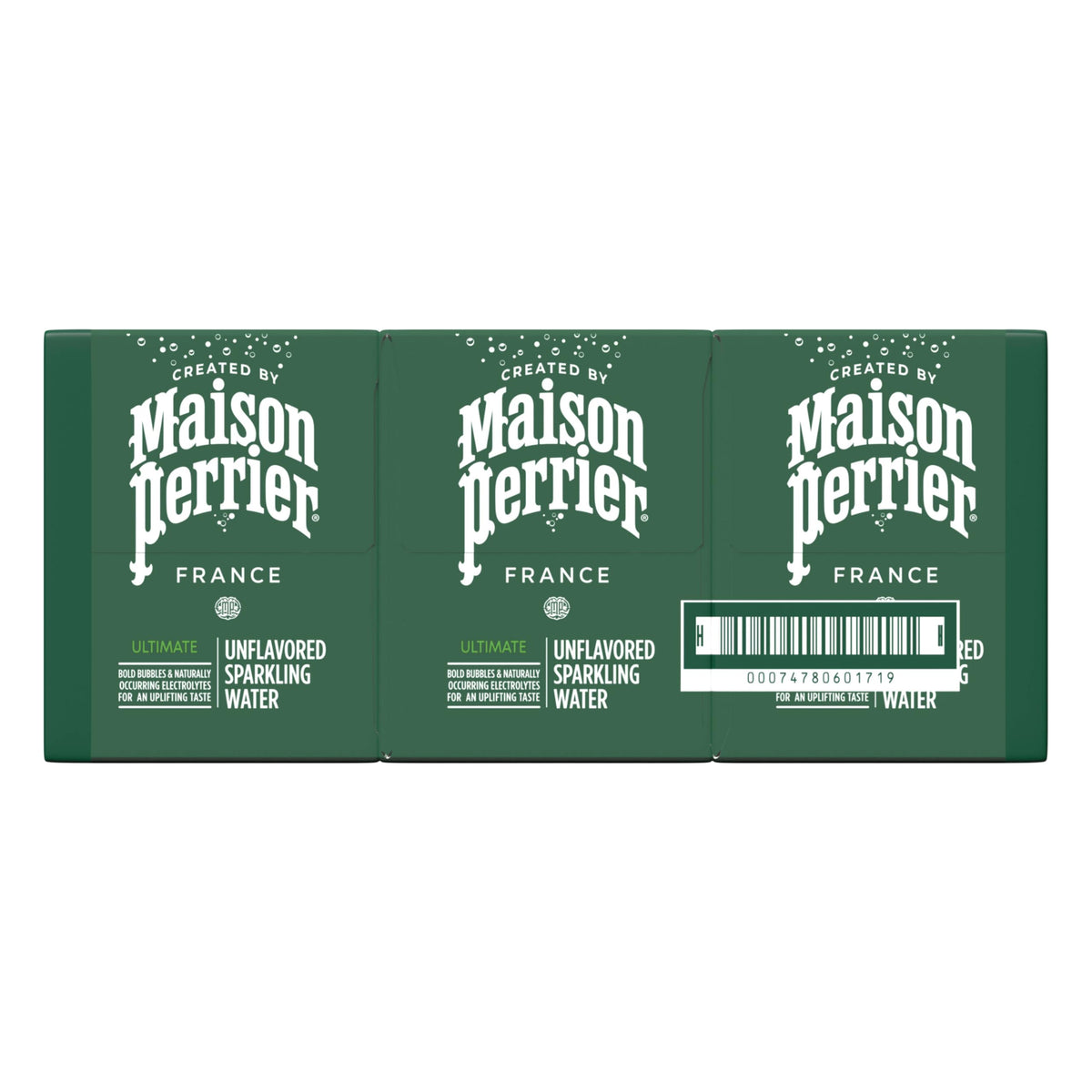 Maison Perrier Ultimate Sparkling Water – 11.15 fl oz Cans, 3 Pack (8 Cans Each)