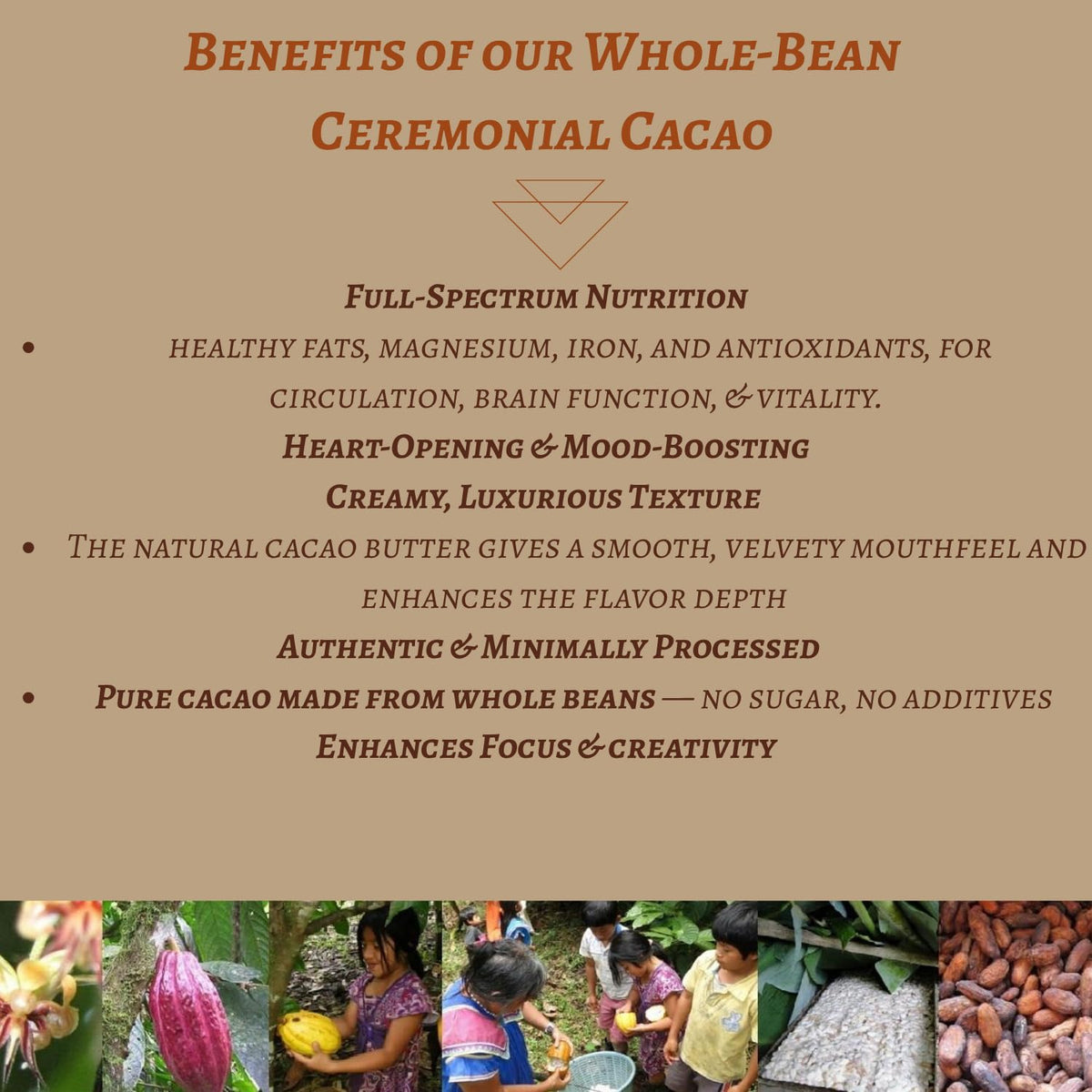Mana Cacao – 100% Ceremonial Cacao Paste, Costa Rica, Small-Batch, Full-Fat