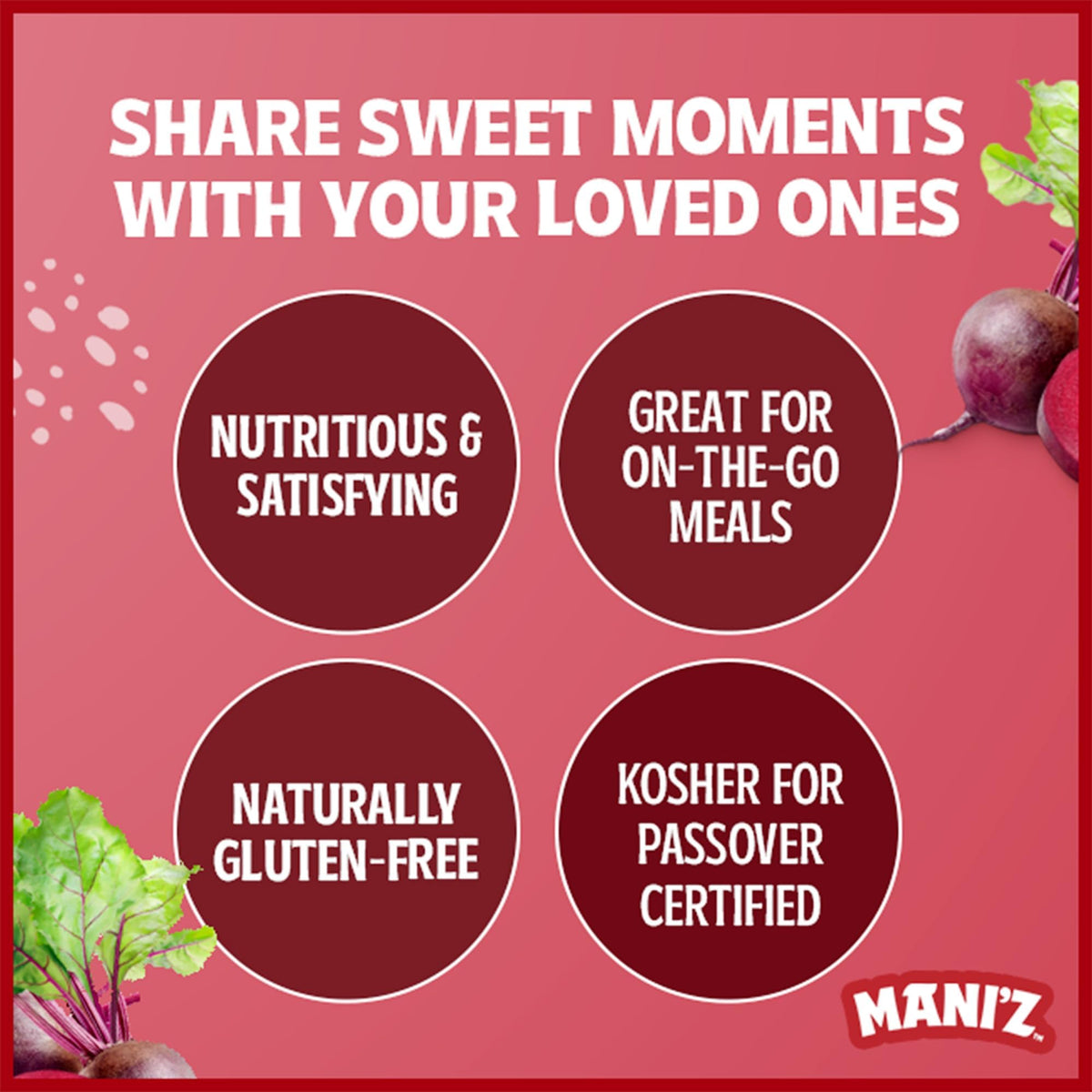 Manischewitz Borscht with Beets | Ready-to-Serve Beet Soup | Gluten-Free, Vegetarian, Kosher (Passover) | 4 Pack