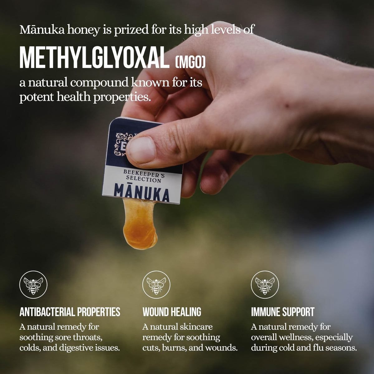 Manuka Emporium Raw Manuka Honey Packets MGO 263+ | 24 x 0.18oz Snap Packs | Monofloral NZ Honey | UMF 10+ Equivalent | Travel-Friendly Wellness