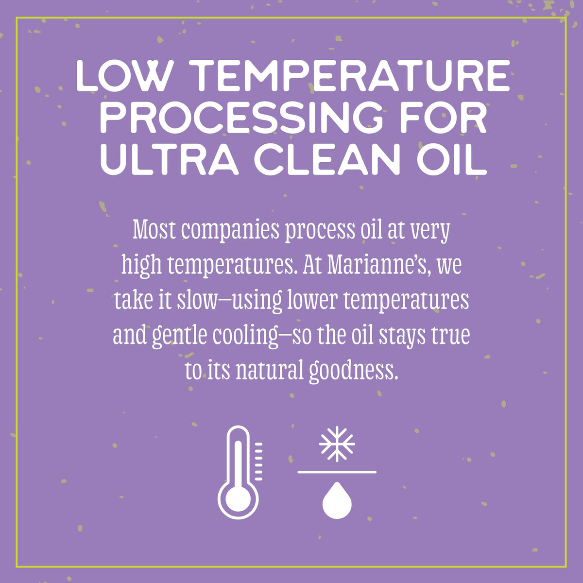Marianne’s Organic Avocado Oil – 100% Pure, High-Heat Up to 500°F | Clean Label Project Purity Award