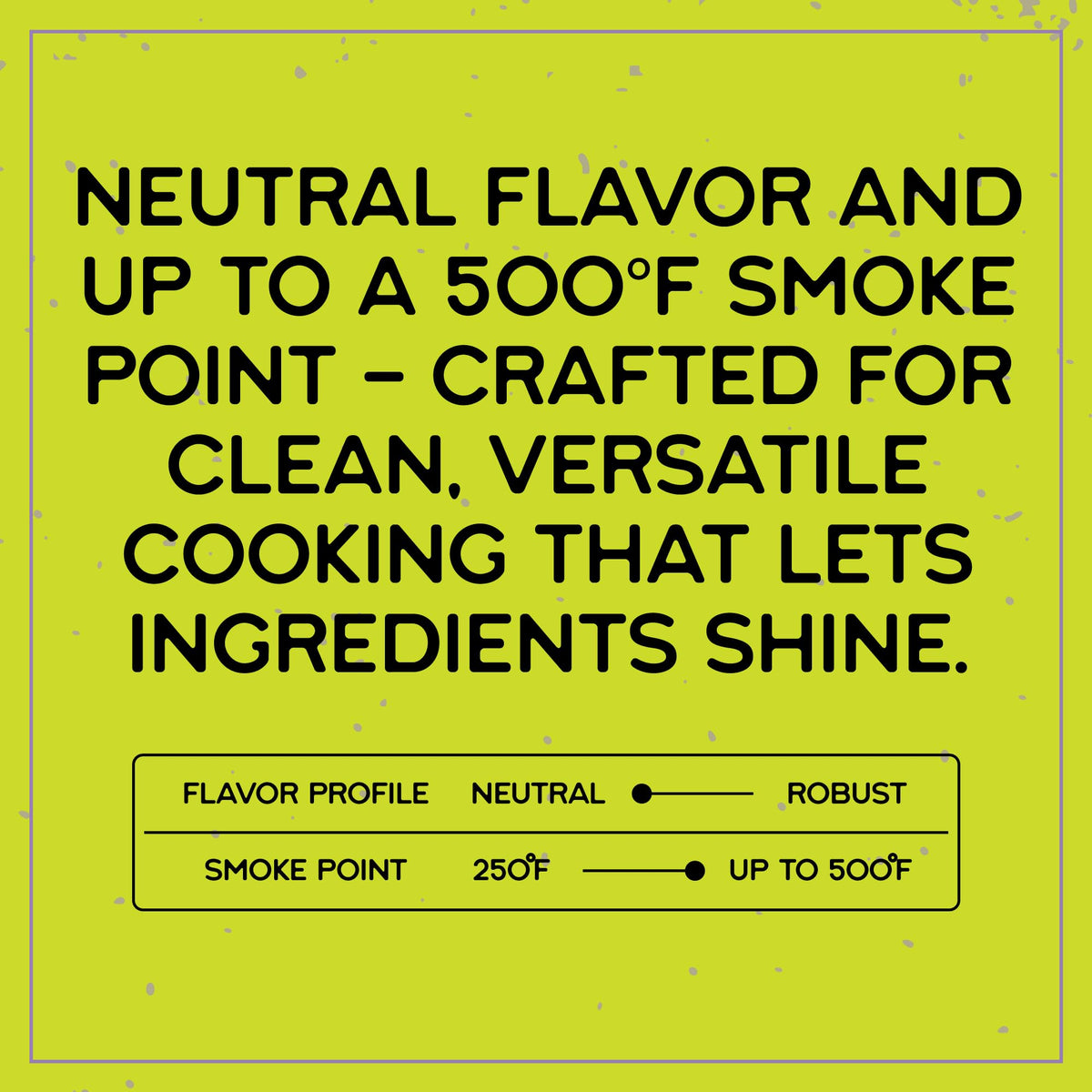 Marianne’s Organic Avocado Oil – 100% Pure, High-Heat Up to 500°F | Clean Label Project Purity Award