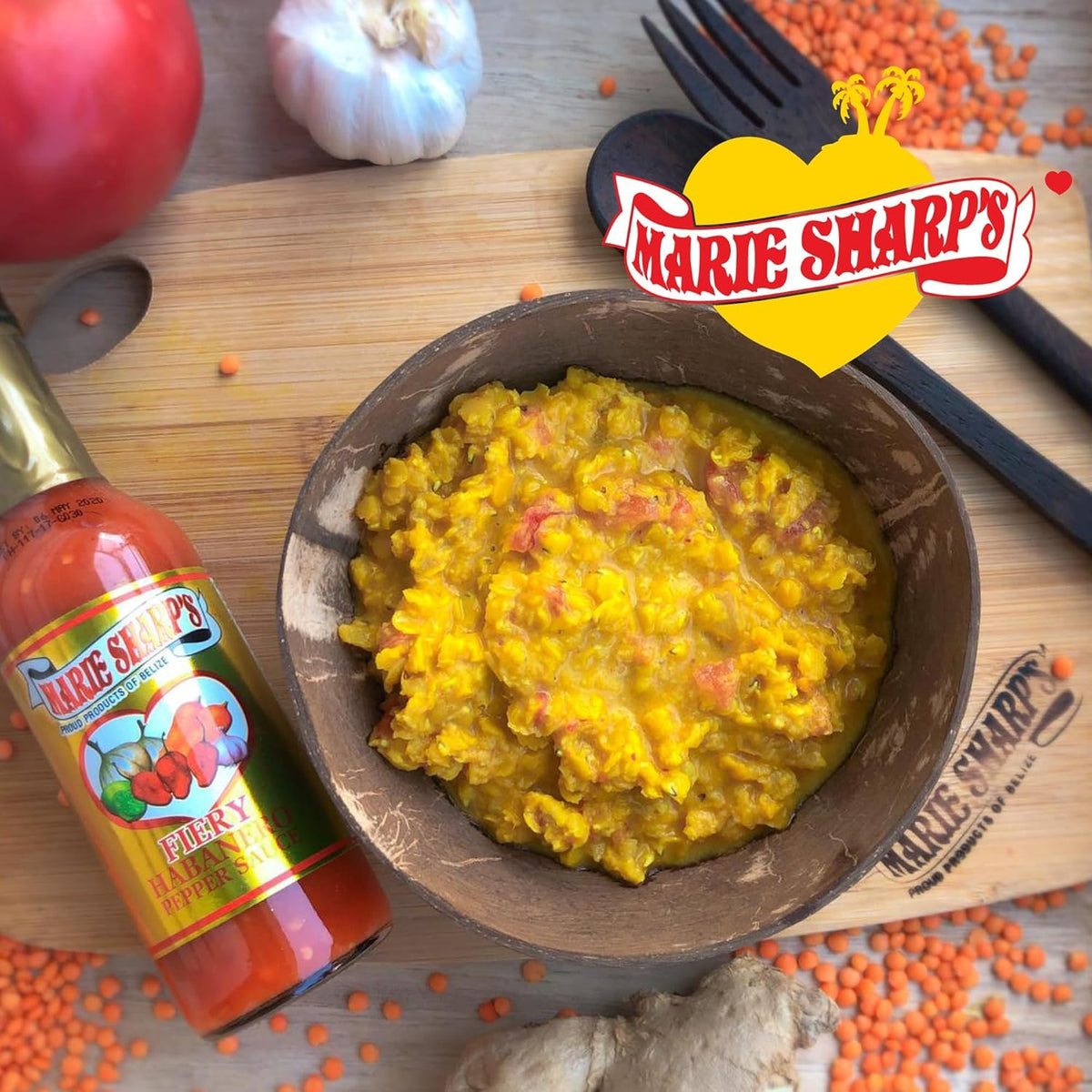 Marie Sharp's Fiery Hot Habanero Sauce – Extra Hot Belizean Flavor, 10 oz (Pack of 2) – All-Natural, Gluten-Free
