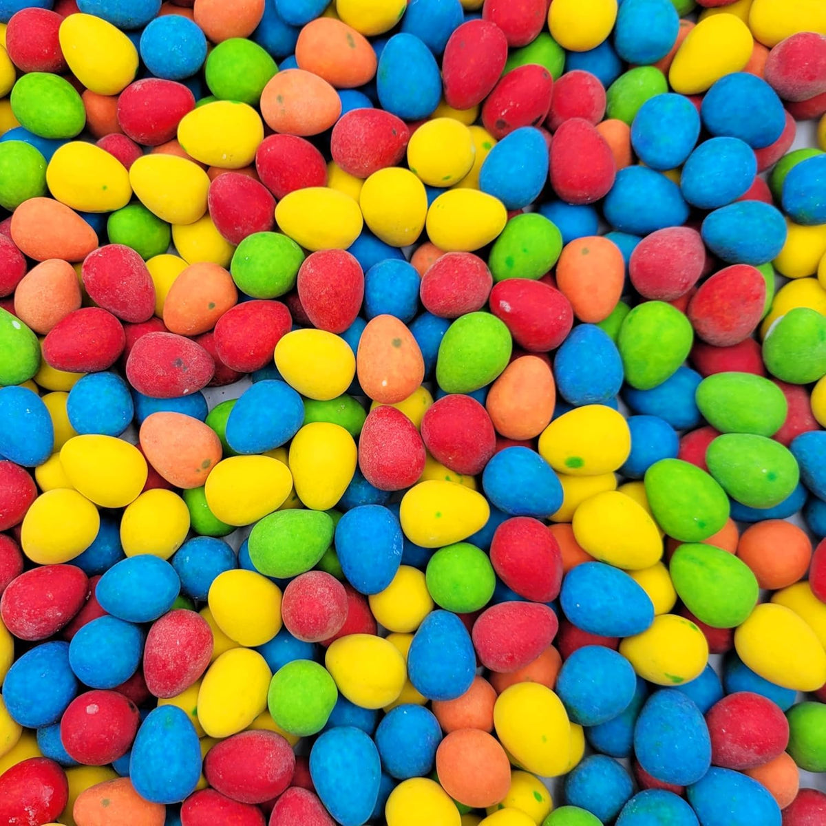 MASHBOX Easter Mini Eggs Rainbow Colors – 2 lb Milk Chocolate with Crisp Sugar Shell