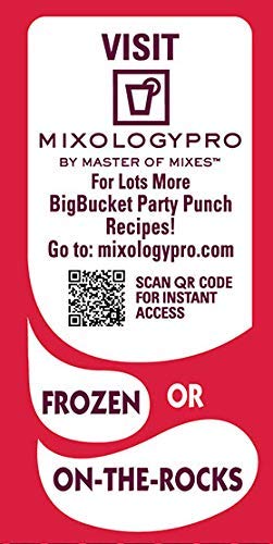Master of Mixes Strawberry Daiquiri/Margarita Mix BigBucket – Ready to Use, 96 oz