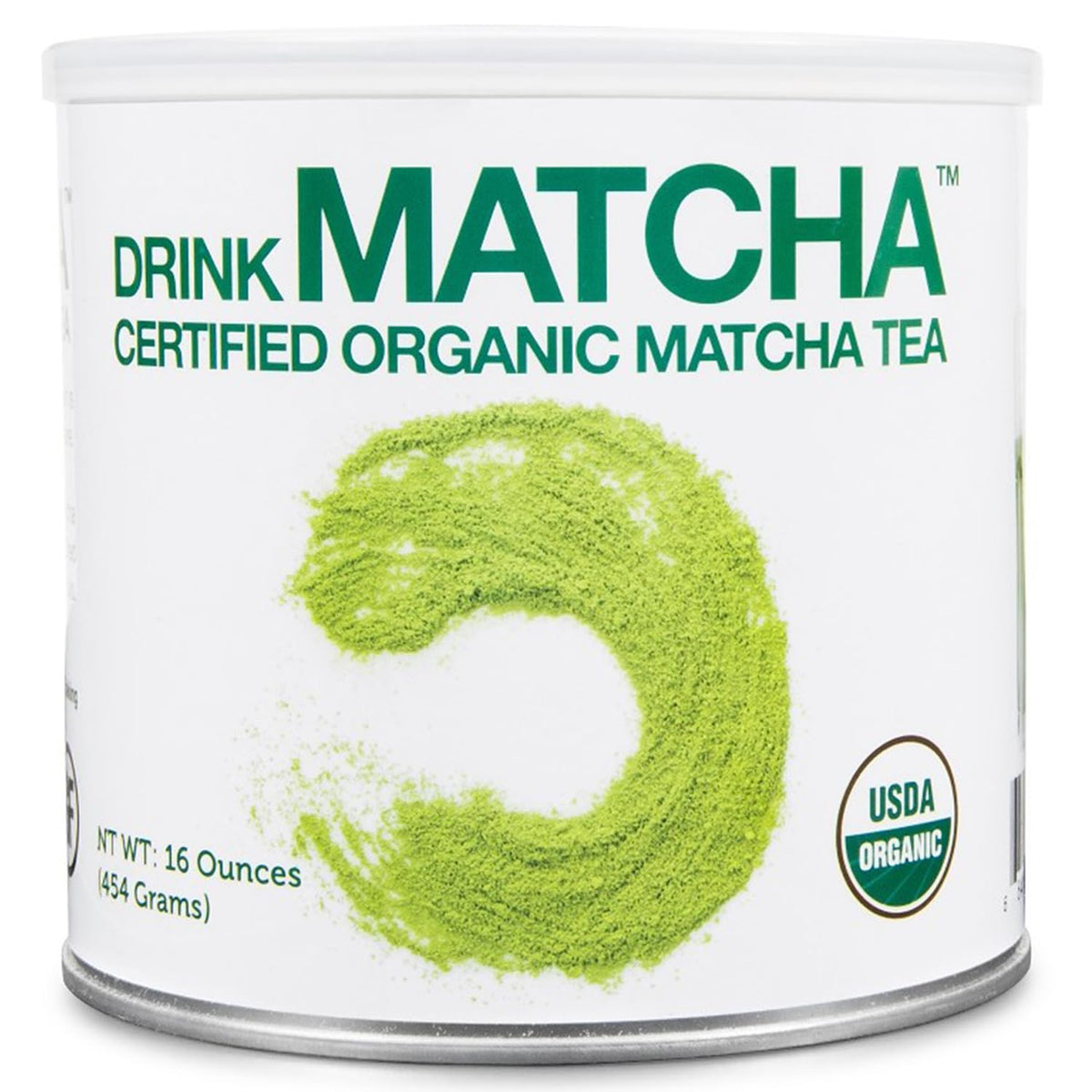 DrinkMatcha Organic Matcha Powder by MATCHA DNA – 16 oz, 100% Pure