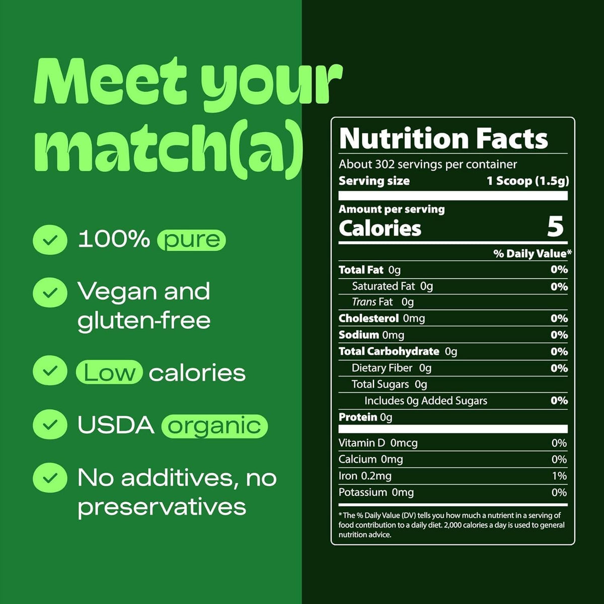 DrinkMatcha Organic Matcha Powder by MATCHA DNA – 16 oz, 100% Pure