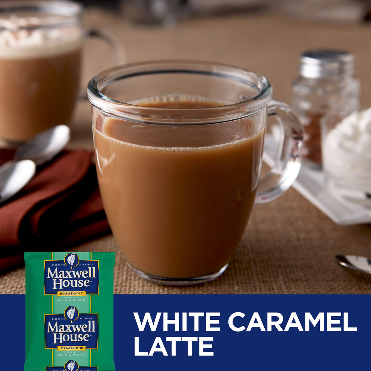 Maxwell House Decaf Special Delivery Medium Roast — 42-Pack, 6 Box Bundle