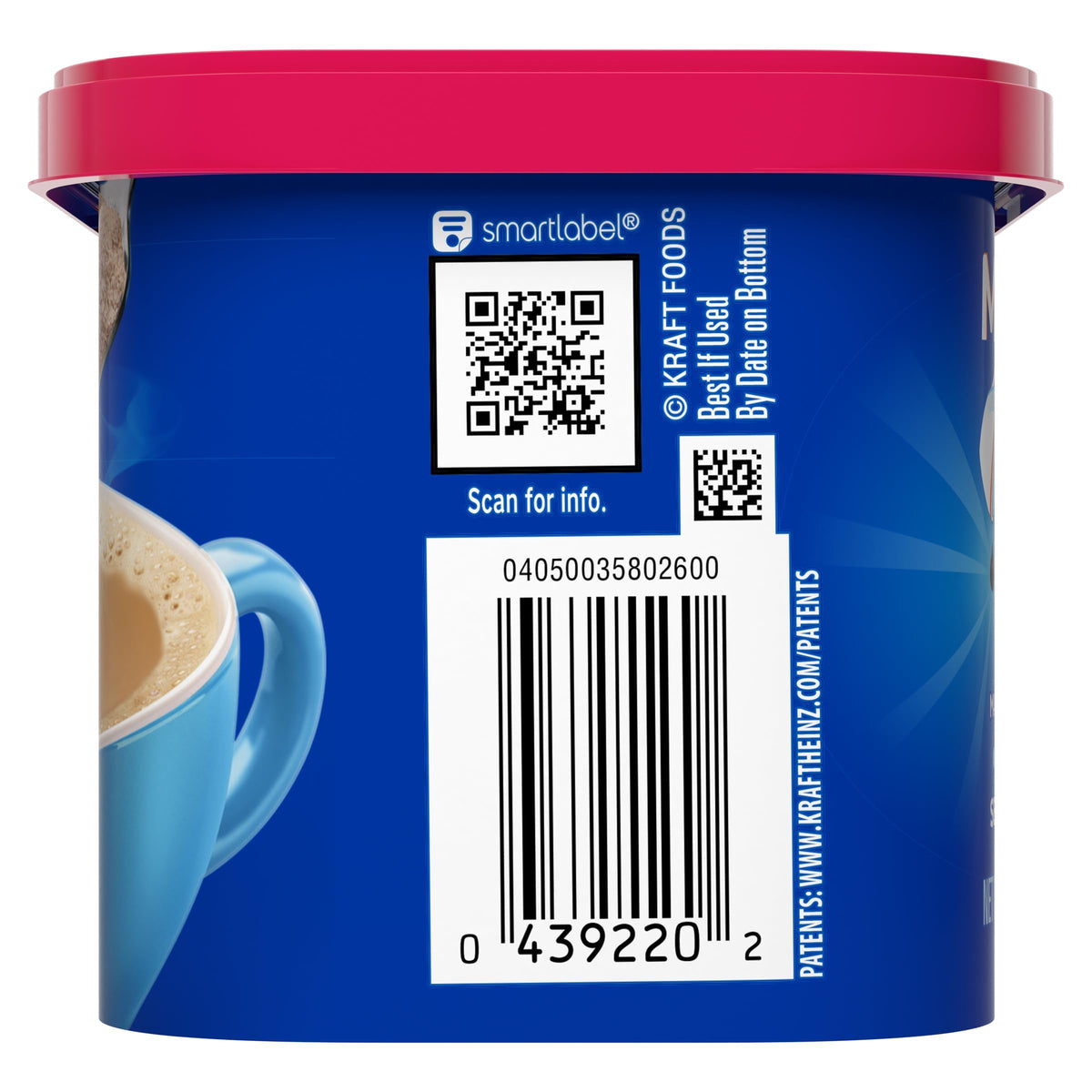 MAXWELL HOUSE International Sugar-Free French Vanilla Instant Coffee Beverage Mix (4 x 4.3 oz)