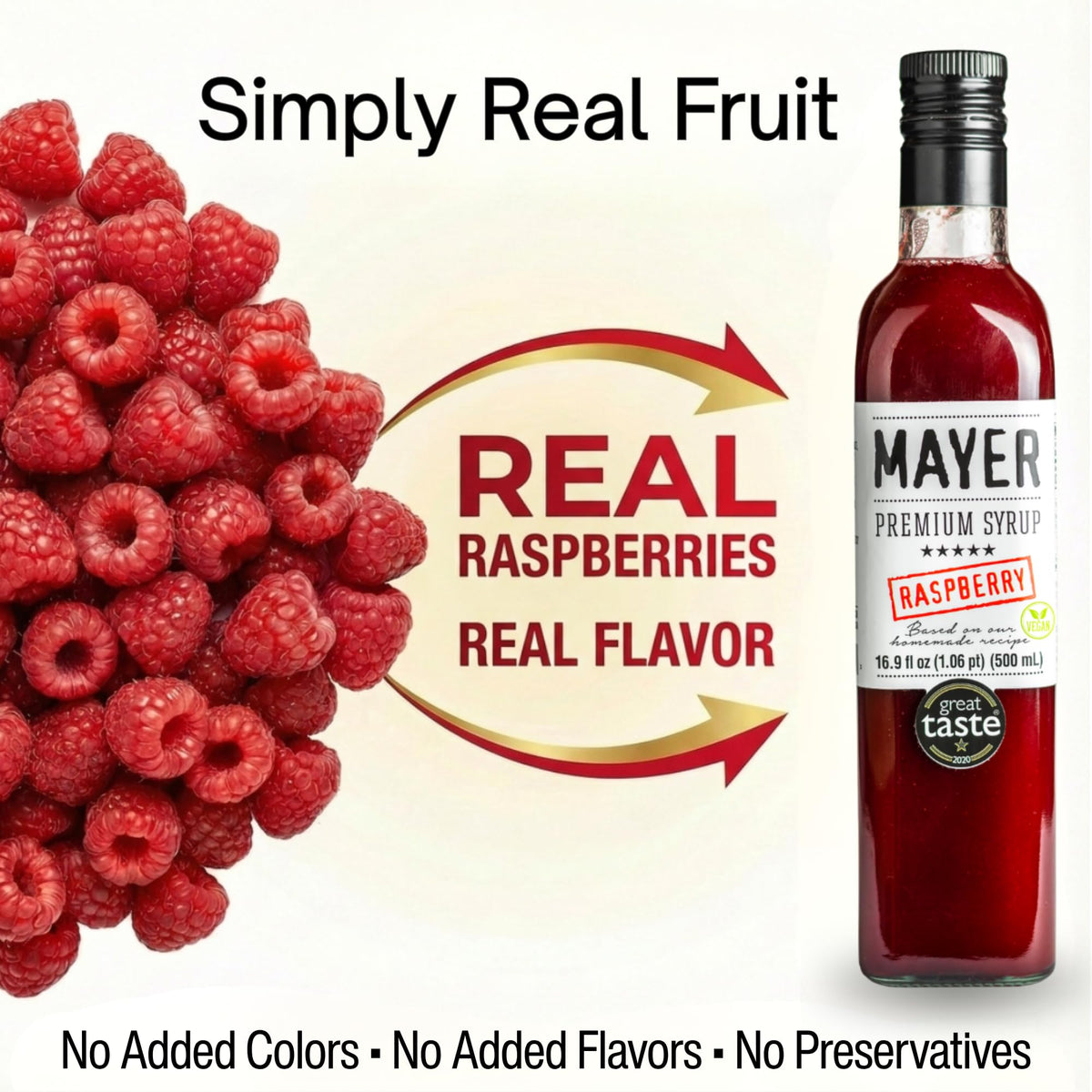 Mayer Raspberry Syrup – Artisanal Hungarian Craft with Real Raspberries