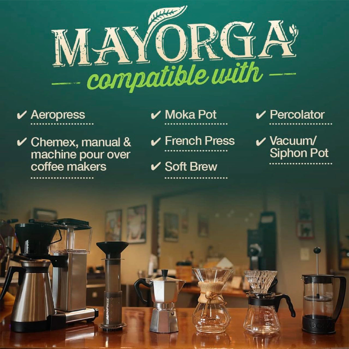 Mayorga Organic Coffee 2lb Mayan Blend – Medium Roast, 100% Arabica, Slow-Roasted