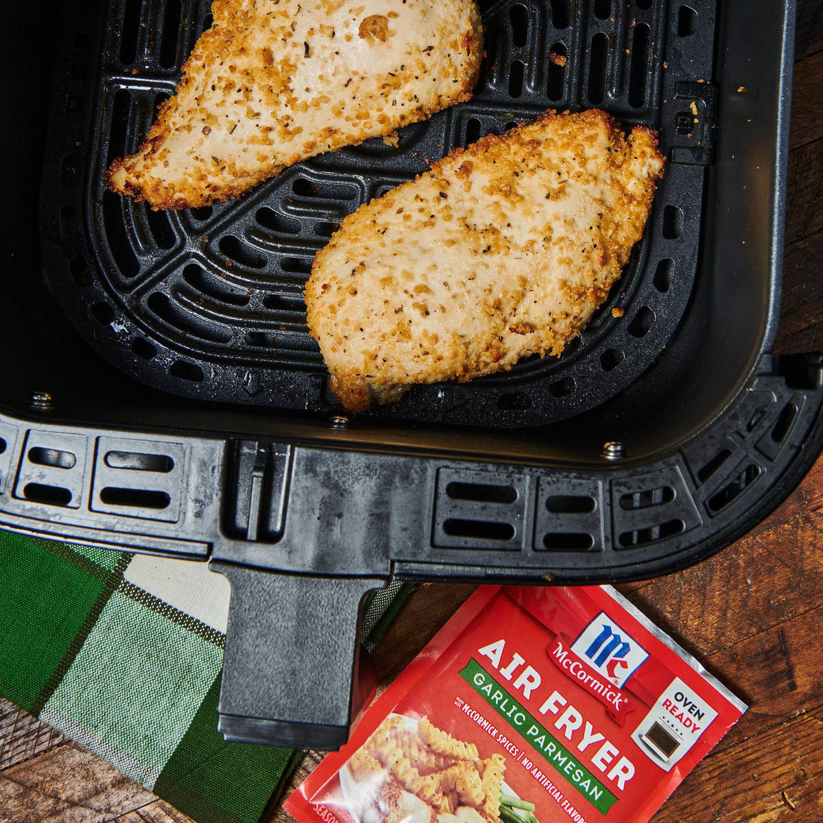 McCormick Air Fryer Garlic Parmesan Seasoning Mix — 1.25 oz (Pack of 12)