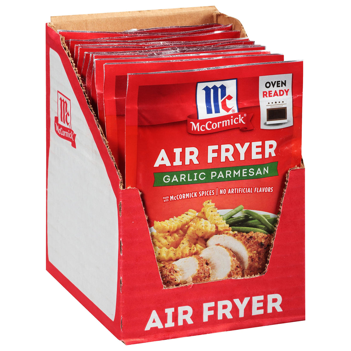 McCormick Air Fryer Garlic Parmesan Seasoning Mix — 1.25 oz (Pack of 12)