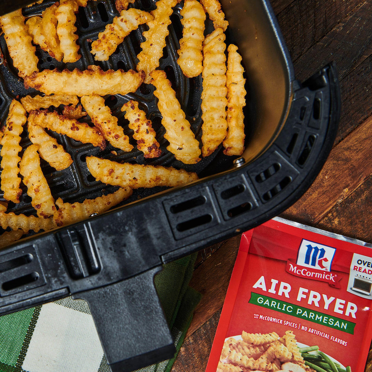 McCormick Air Fryer Garlic Parmesan Seasoning Mix — 1.25 oz (Pack of 12)