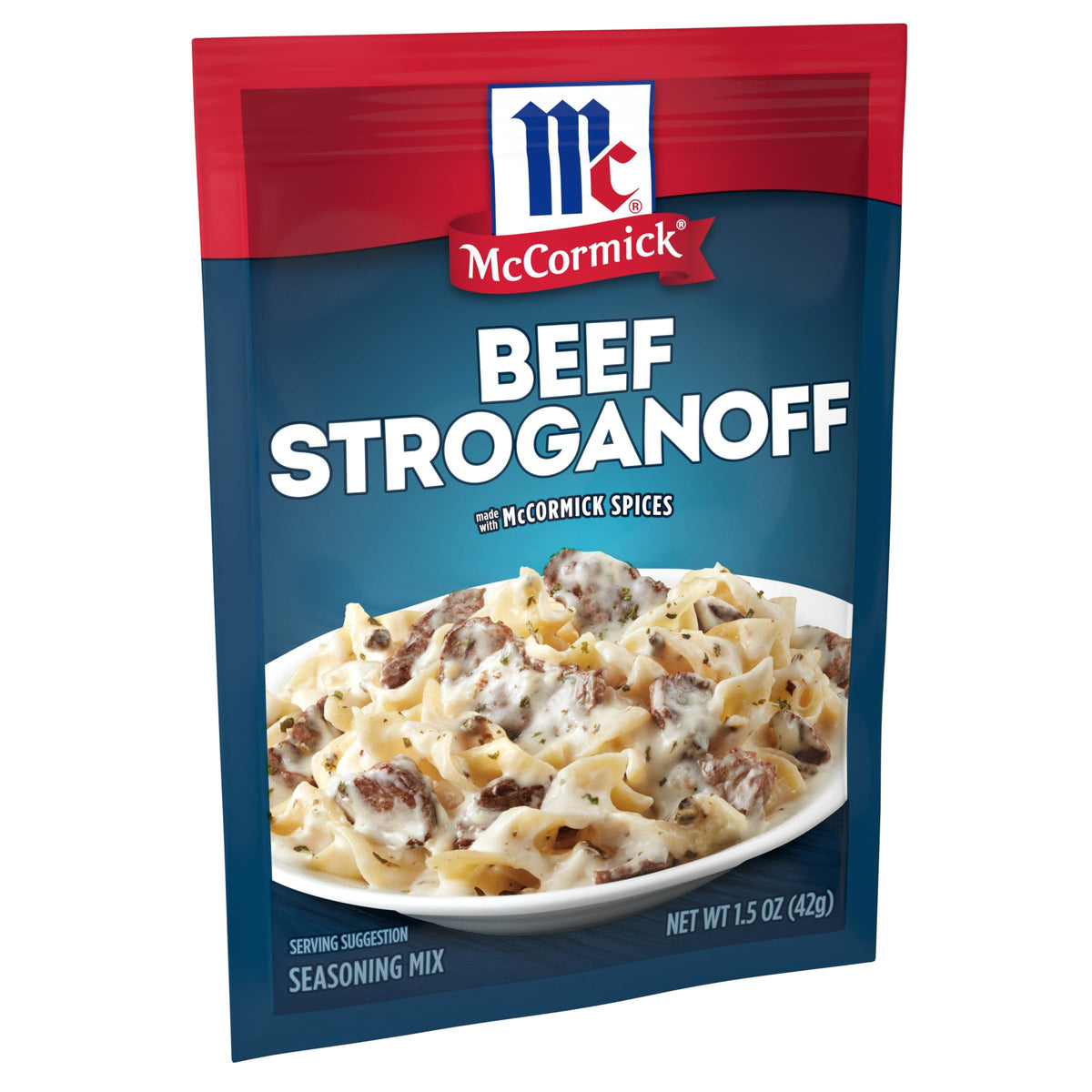 McCormick Beef Stroganoff Seasoning Mix – 1.5 oz (Pack of 12)