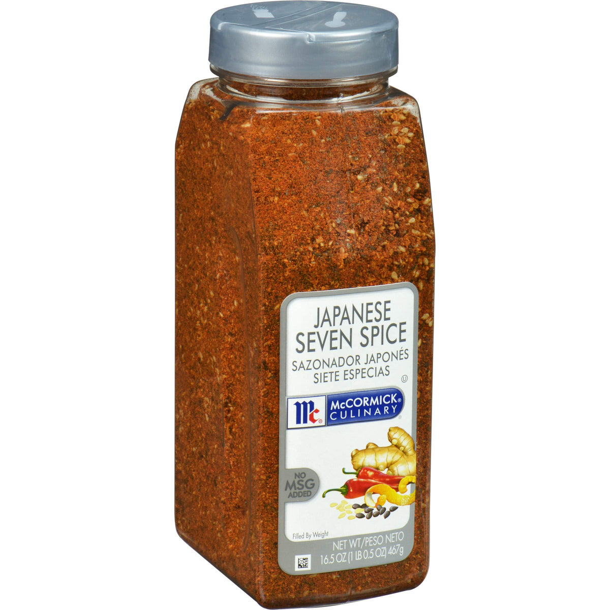 McCormick Culinary Japanese Seven Spice, 16.5 oz – Herbal-Citrusy Umami Seasoning