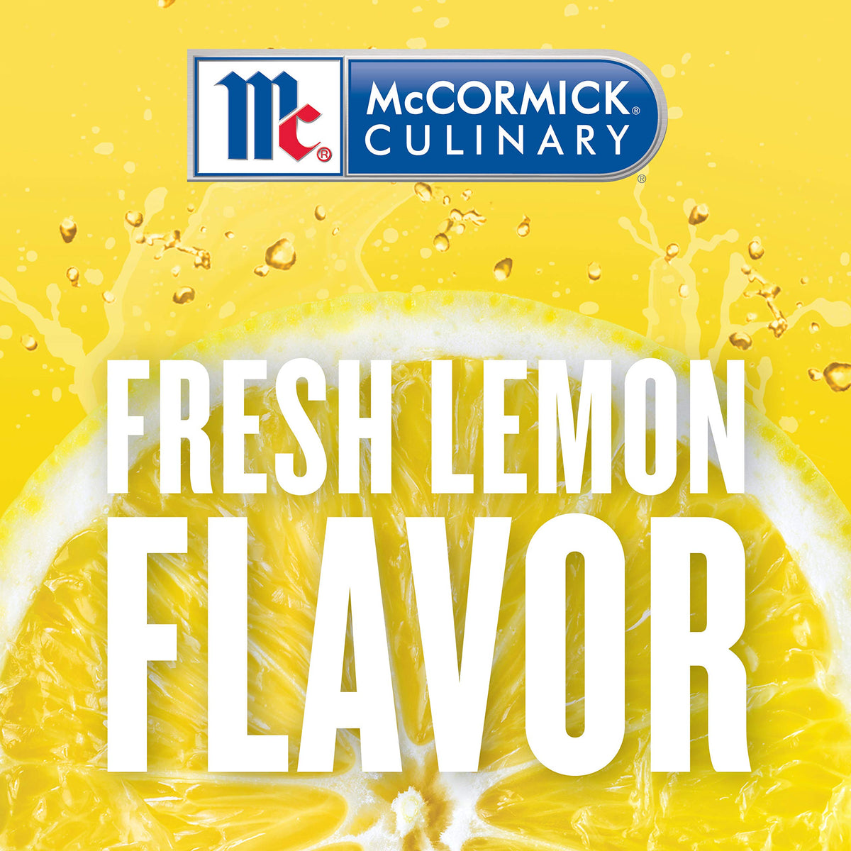 McCormick Culinary Pure Lemon Extract – 16 fl oz, Lemon Flavor for Baking & Desserts
