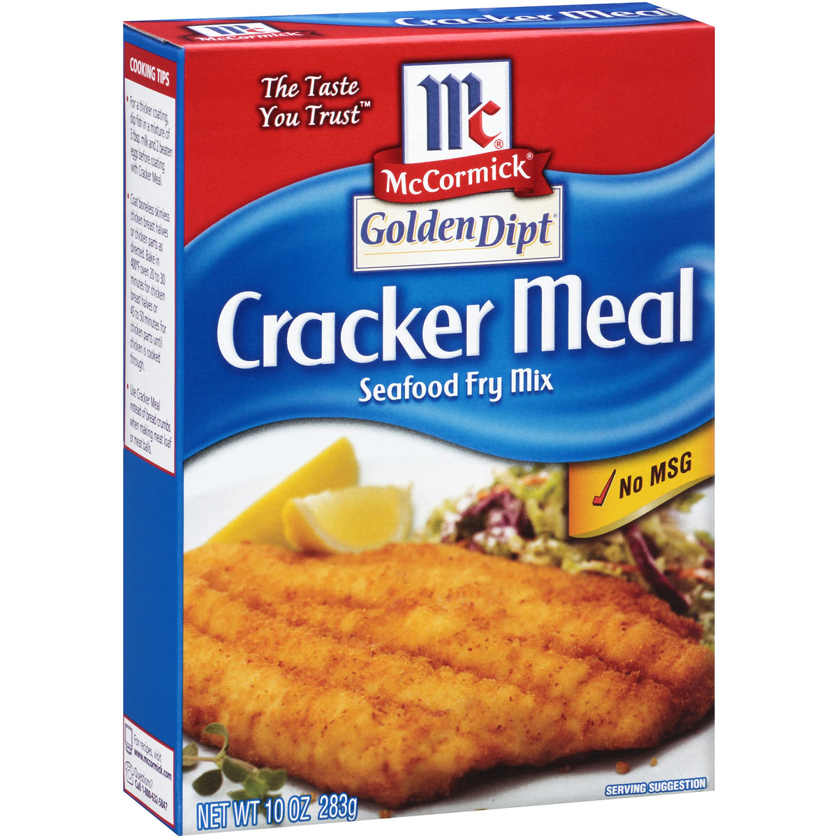 McCormick Golden Dipt Cracker Meal Seafood Fry Mix – 10 oz (Pack of 8)
