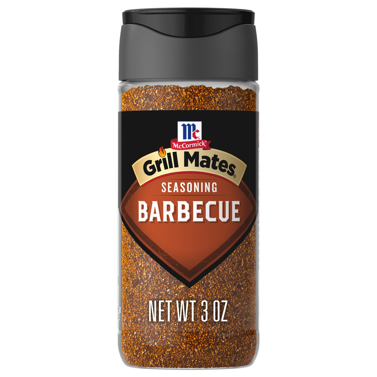 McCormick Grill Mates Barbecue Seasoning, 3 oz (Pack of 6) – Smoky, Natural Herbs & Spices