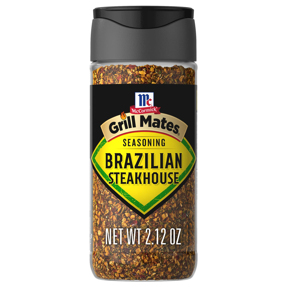 McCormick Grill Mates Brazilian Steakhouse Seasoning, 2.12 oz (Pack of 6)