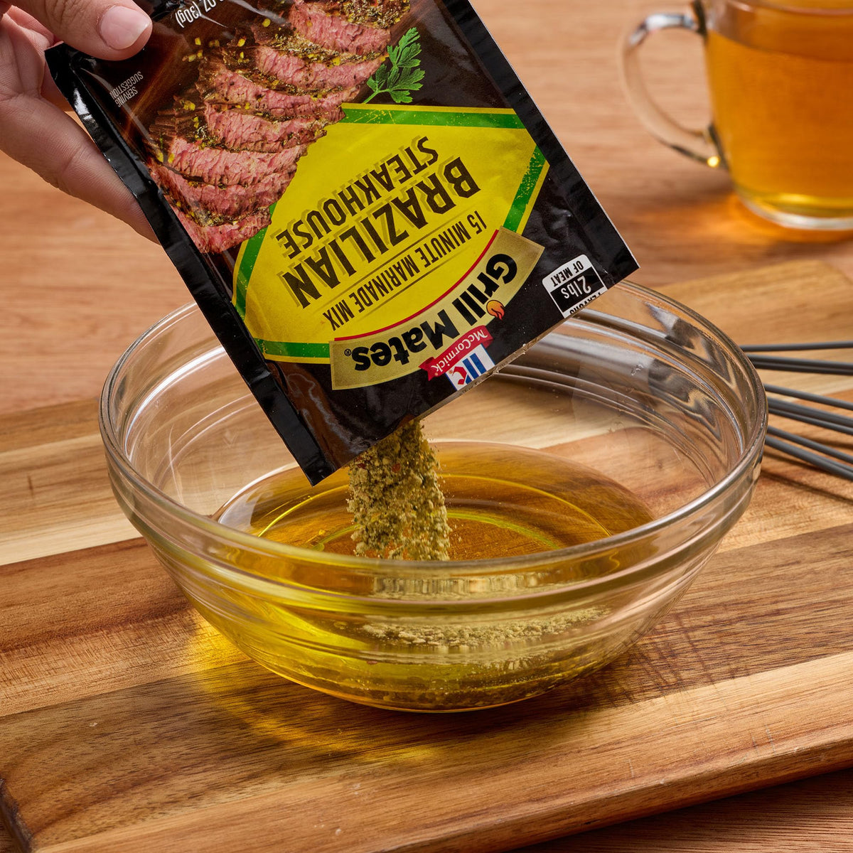 McCormick Grill Mates Brazilian Steakhouse Seasoning, 2.12 oz (Pack of 6)
