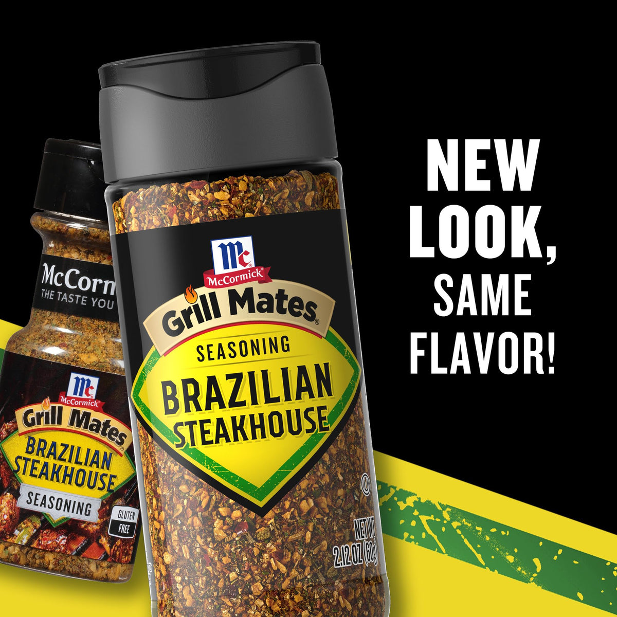 McCormick Grill Mates Brazilian Steakhouse Seasoning, 2.12 oz (Pack of 6)