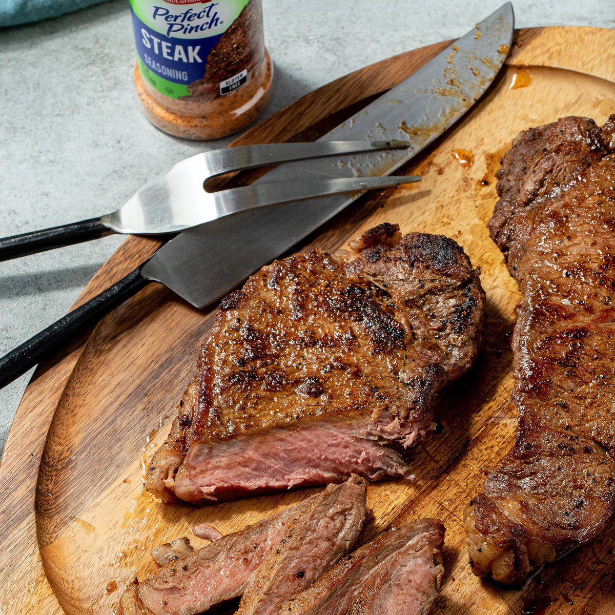 McCormick Perfect Pinch Steak Seasoning, 7 oz – Pack of 6 | Steakhouse Flavor