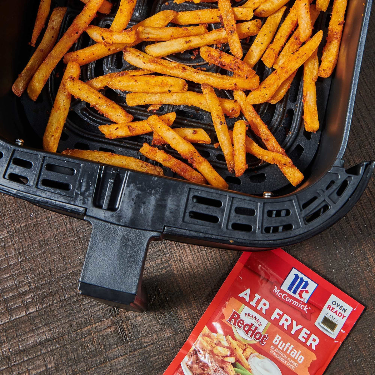 McCormick Air Fryer Buffalo Seasoning Mix – 1.25 oz (Pack of 12)