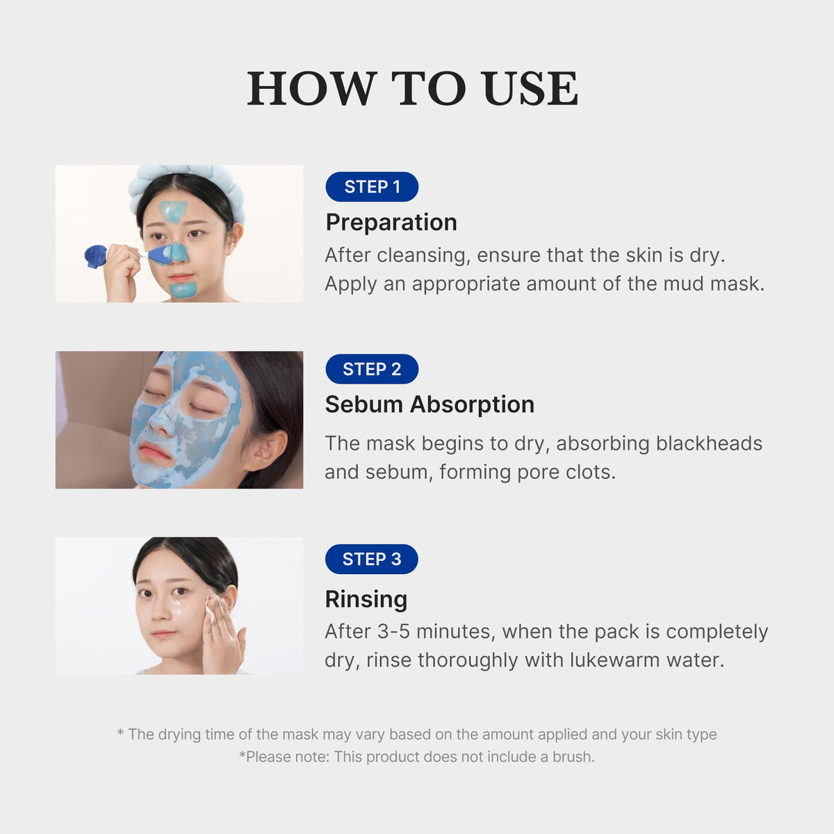 medicube Zero Pore Blackhead Mud Mask - Pore Cleansing & Gentle Exfoliating