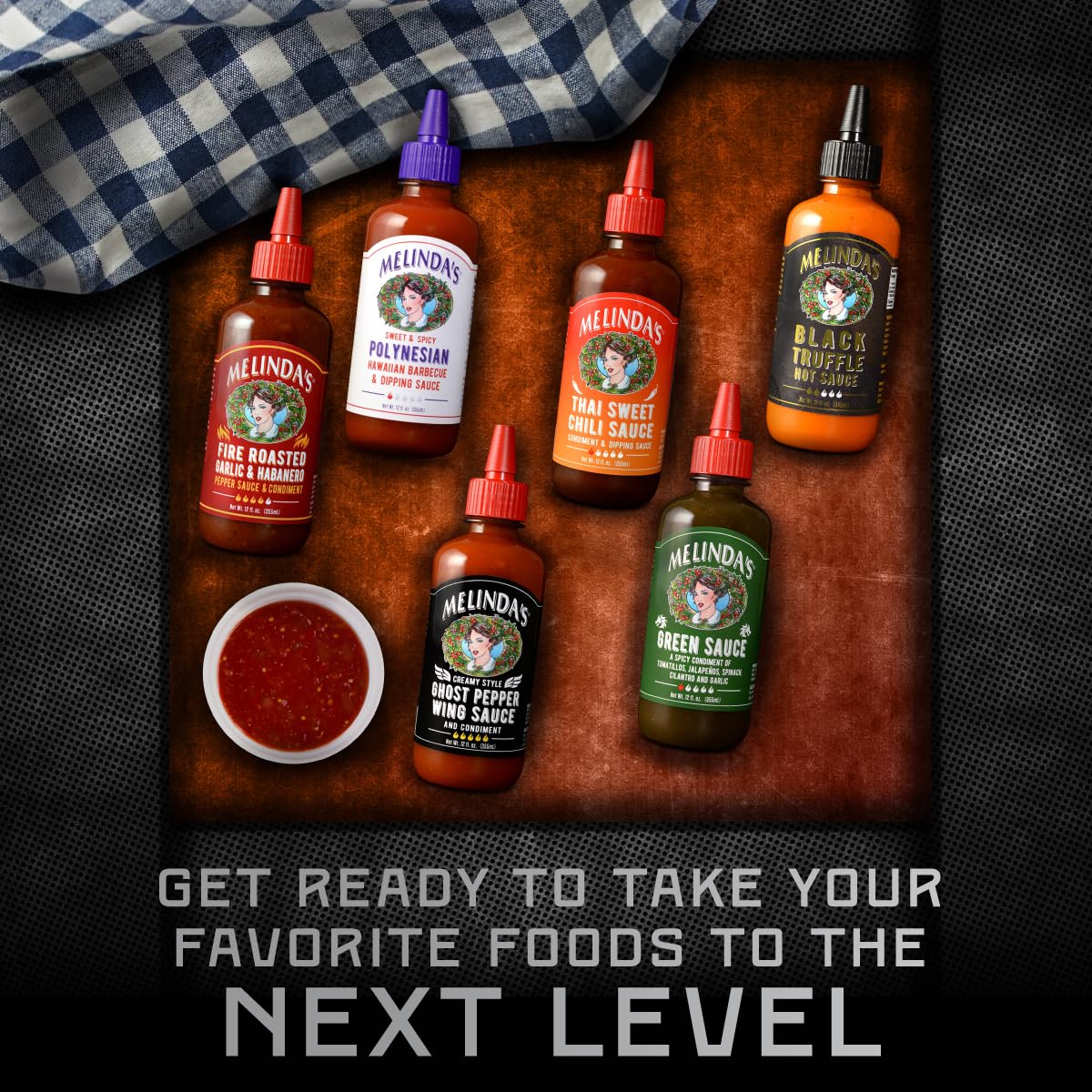 Melinda’s Taste of Melinda’s Collection – Craft Pepper Sauce Gift Set (12 oz, 6 Pack)